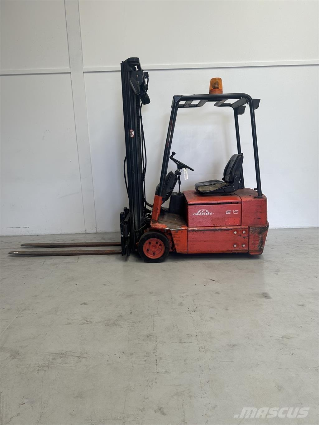 Linde E 15 Elektritõstukid