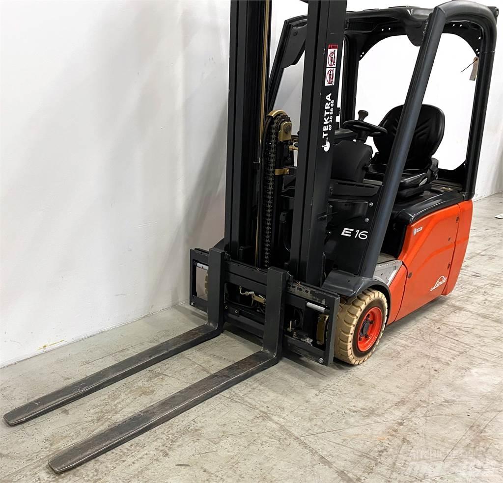 Linde E 16 C-01 Elektritõstukid