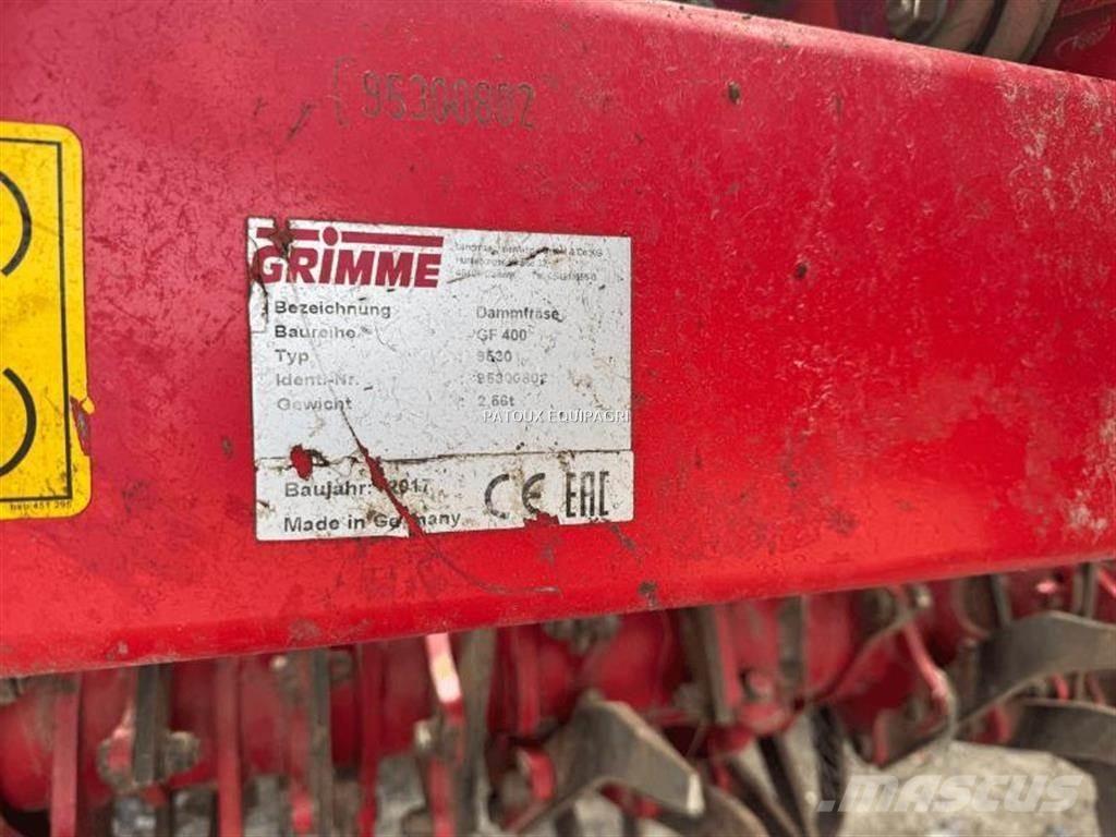 Grimme GF400 Randaalid/mullafreesid