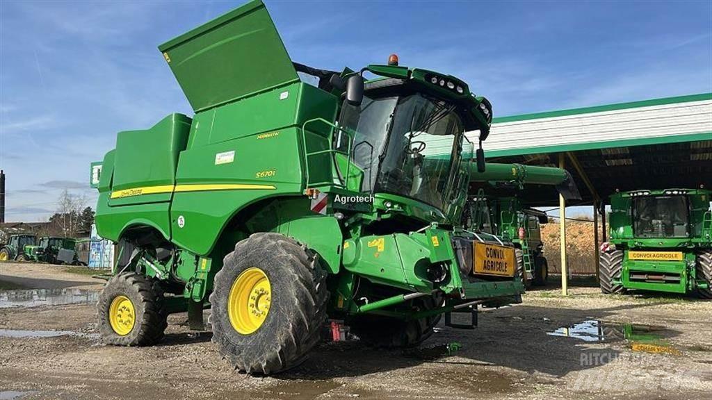 John Deere S670 Teraviljakombainid