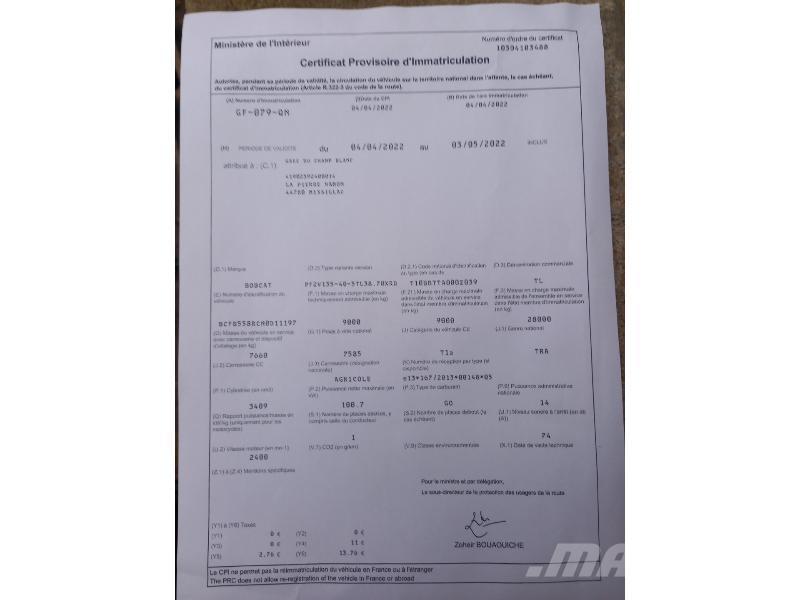 Bobcat TL38-70HF 135VR Muu