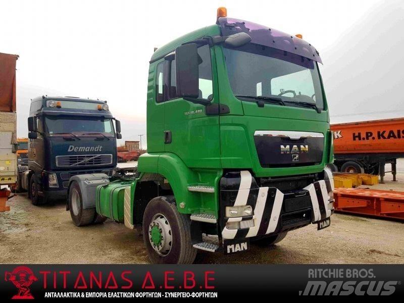 MAN 09 TGS 18.480 4X4 Sadulveokid