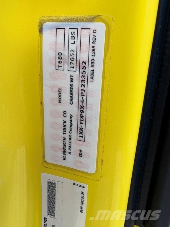 Kenworth T680 Sadulveokid