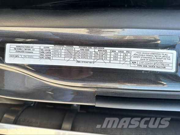 Peterbilt 567 Sadulveokid