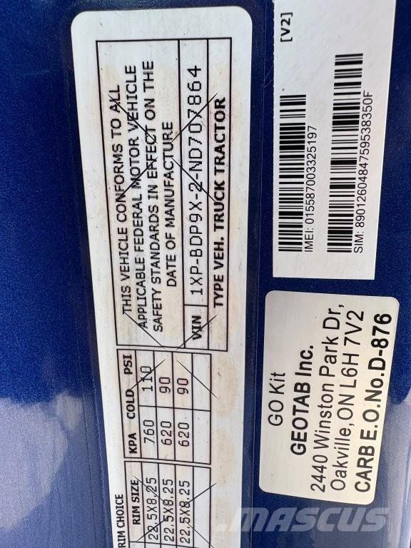 Peterbilt 579 Sadulveokid