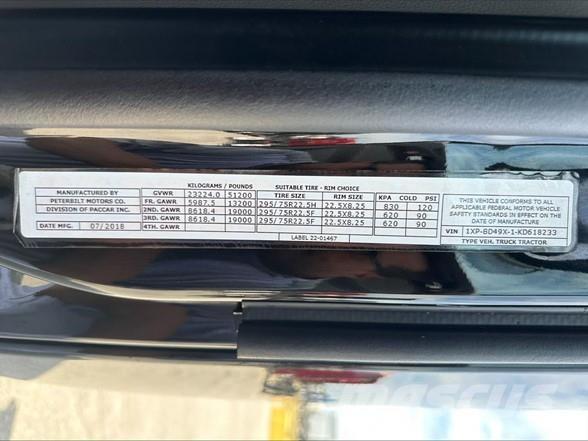 Peterbilt 579 Sadulveokid