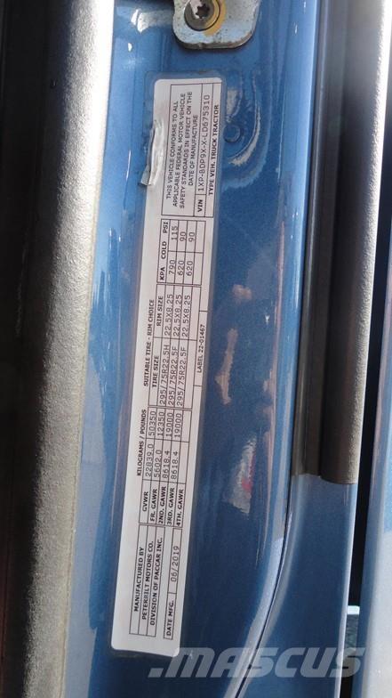 Peterbilt 579 Sadulveokid