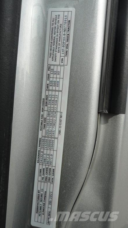 Peterbilt 579 Sadulveokid