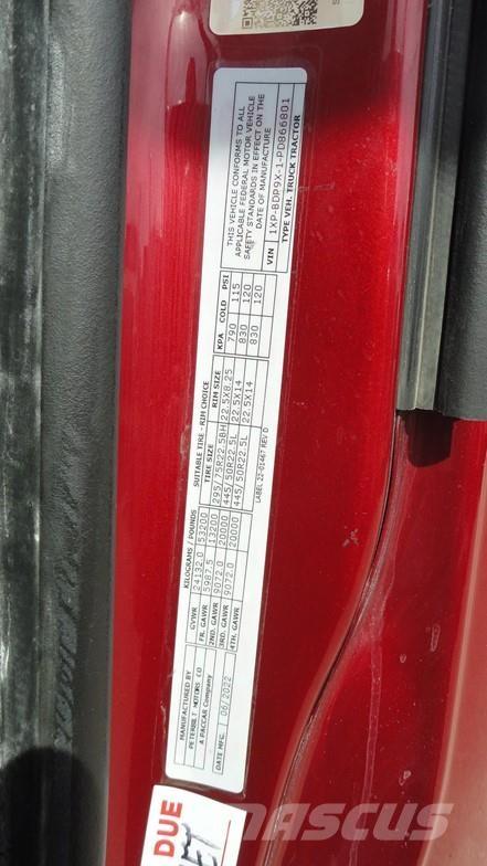 Peterbilt 579 Sadulveokid