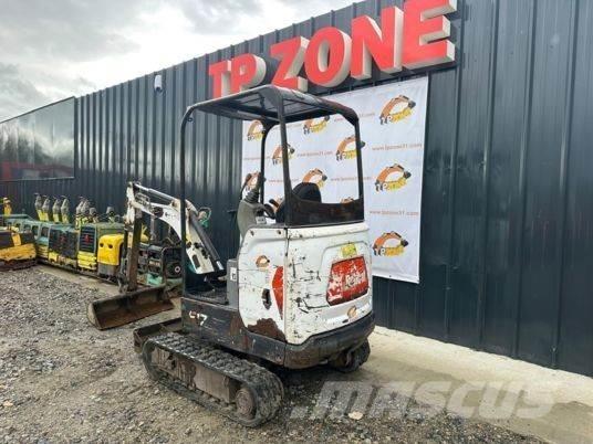 Bobcat E17 Canopy Miniekskavaatorid < 7 t