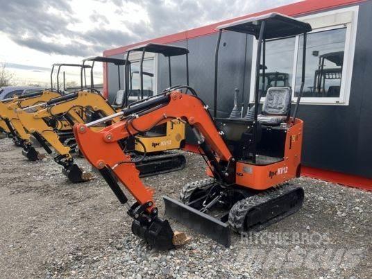 JPC Minipelle KV12 Miniekskavaatorid < 7 t