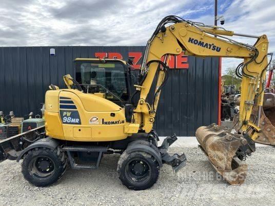 Komatsu PW98MR-10 Ratasekskavaatorid