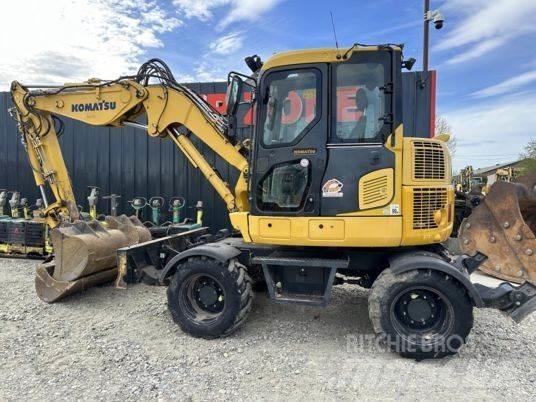 Komatsu PW98MR-10 Ratasekskavaatorid