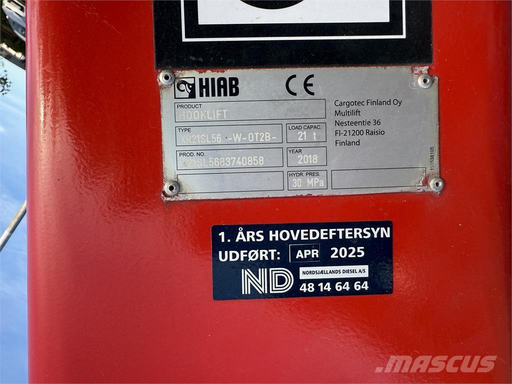 Scania R500 Trossüsteemiga vahetuskere veokid
