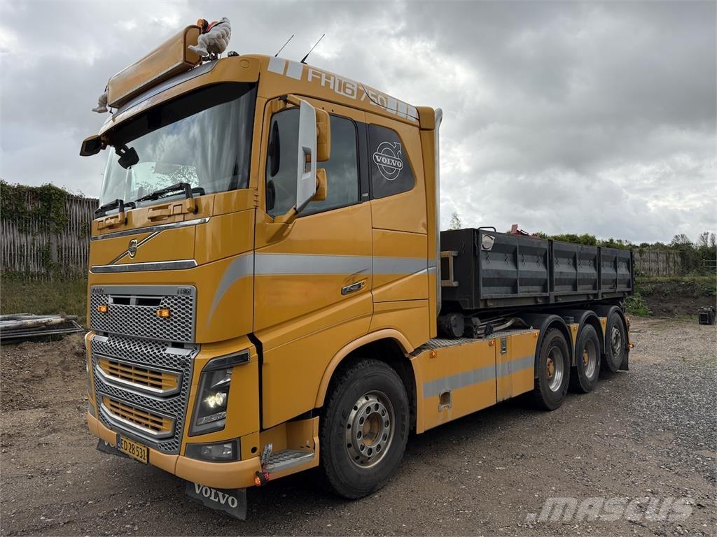 Volvo FH16 750hk Trossüsteemiga vahetuskere veokid