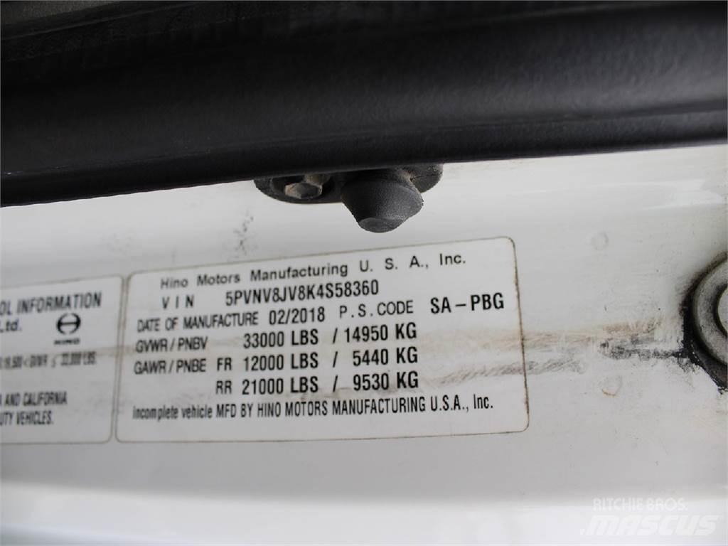 Hino 338 Madelautod
