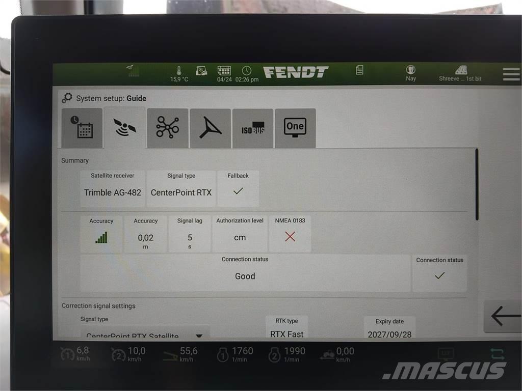 Fendt 724 Traktorid