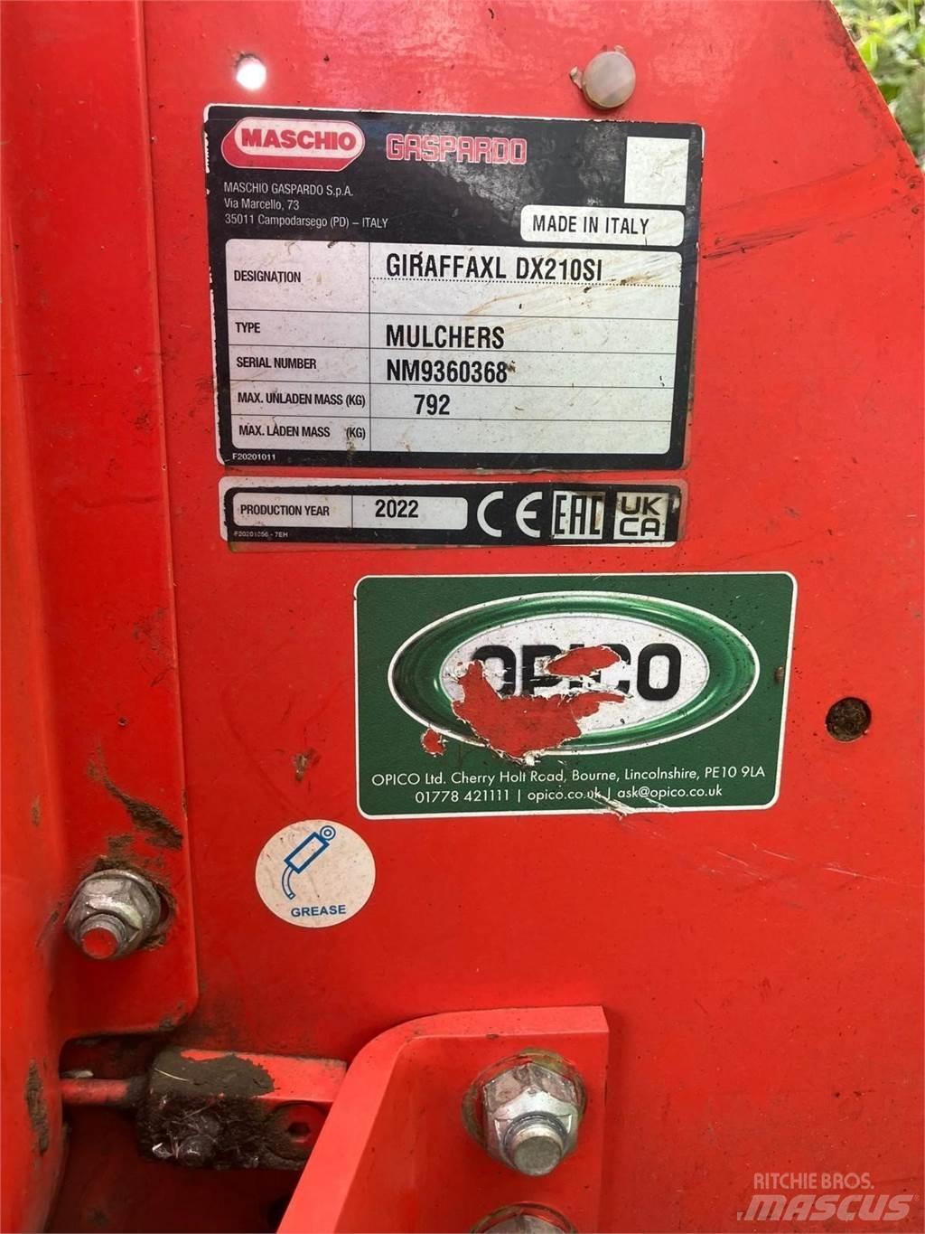 Maschio GIRAFFA XL Niidukid