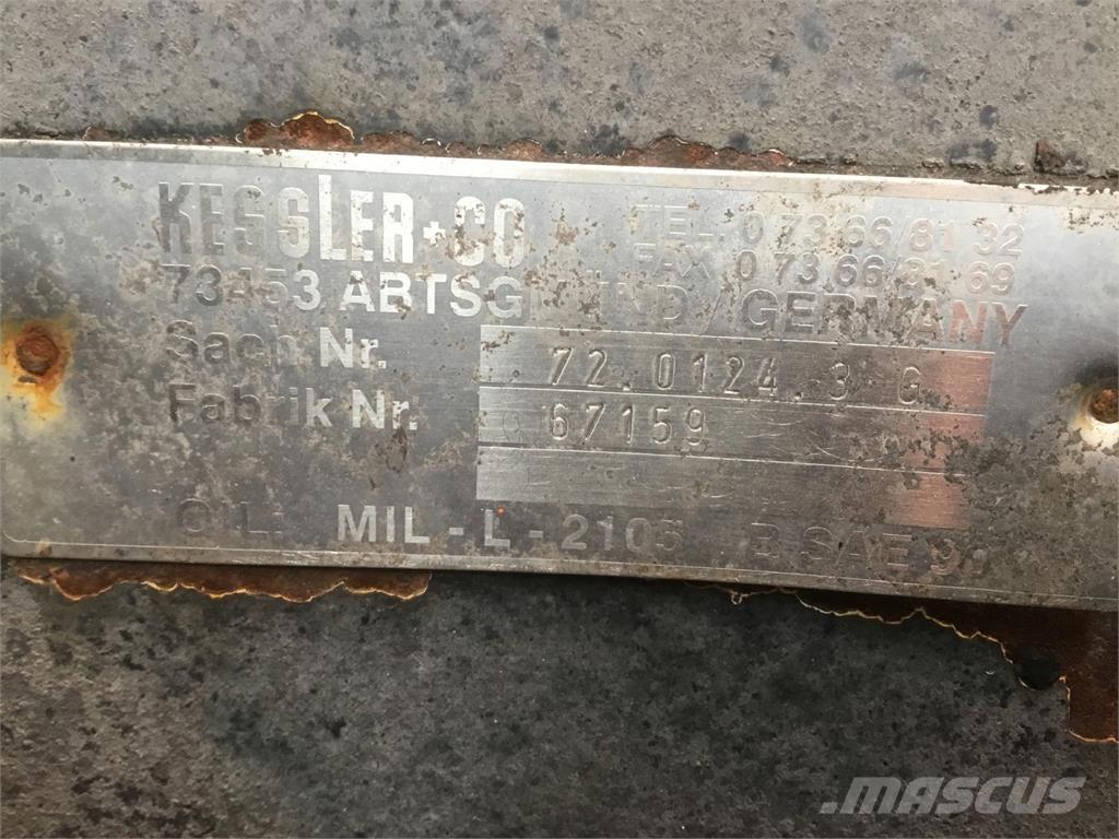 Faun ATF 60-4 axle 3 Sillad