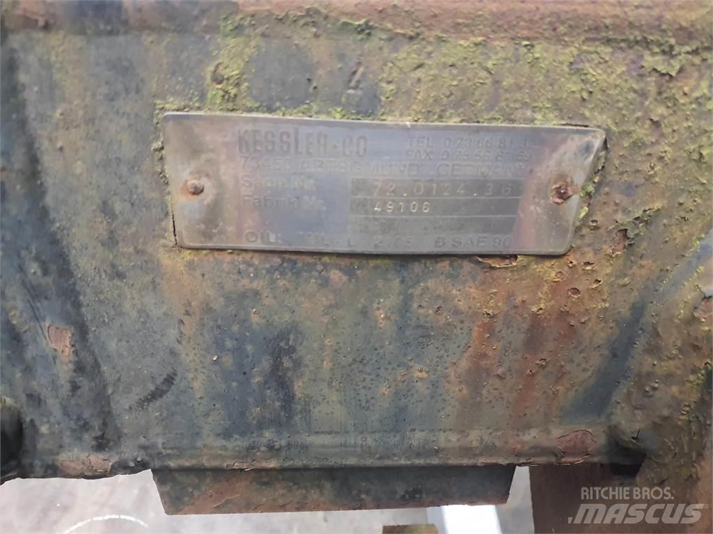 Faun ATF 60-4 axle 3 Sillad