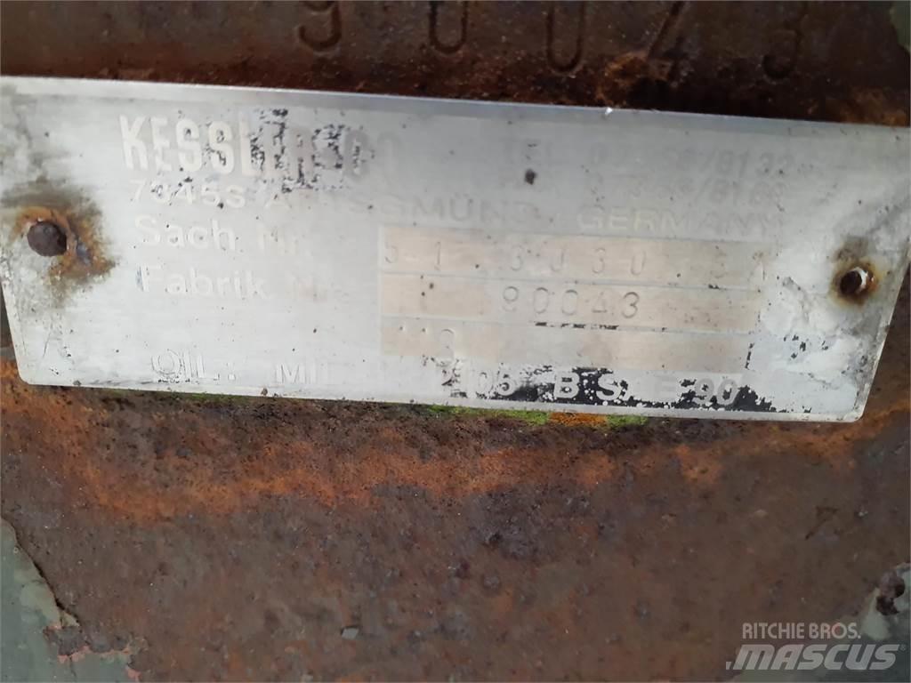 Faun RTF 25 axle 2 Sillad