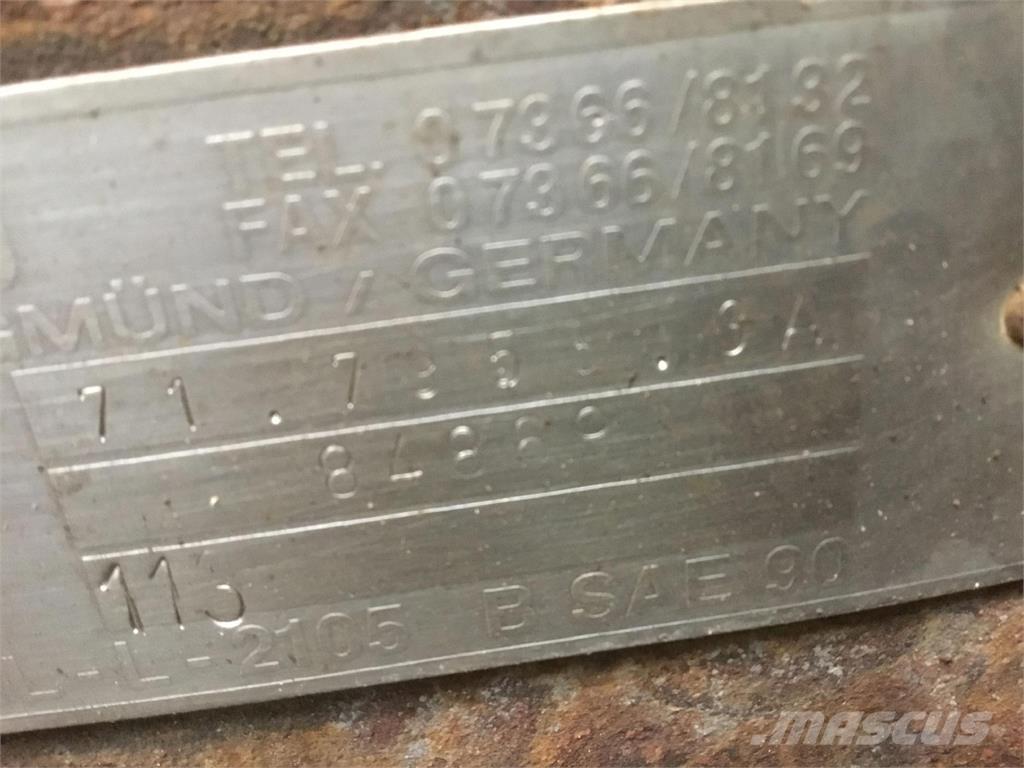Faun RTF 45 axle 2 Sillad