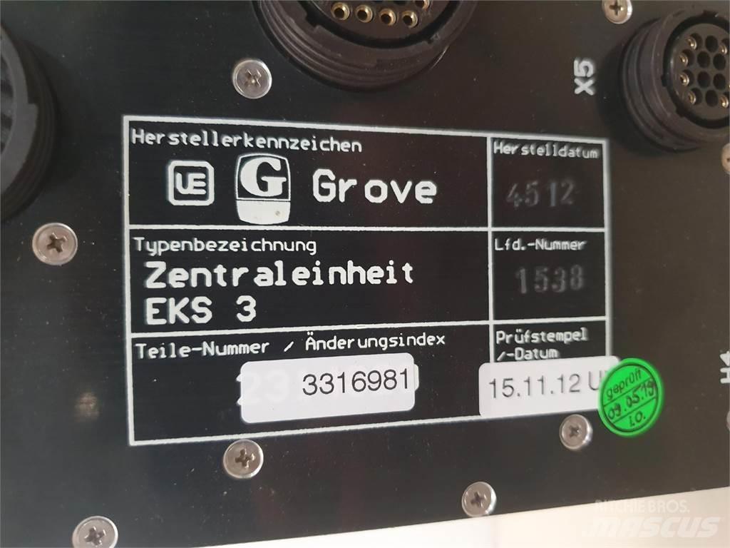 Grove EKS 3 LMB Kraanade varuosad ja varustus