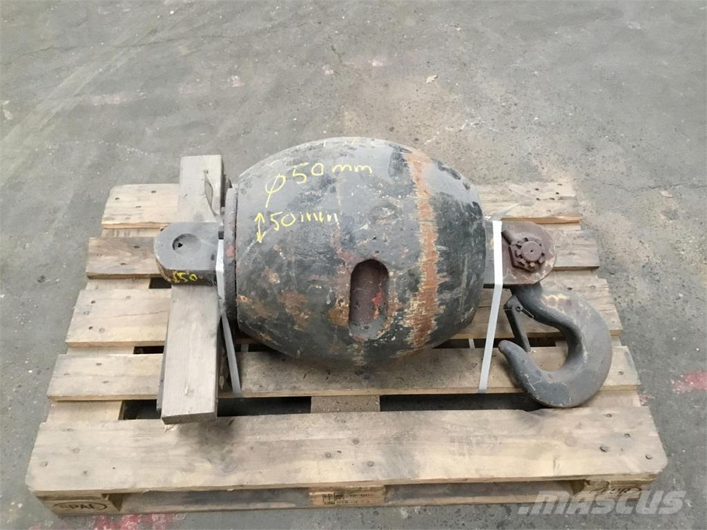  Hookball 375kg Kraanade varuosad ja varustus