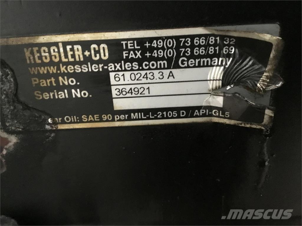 Kessler axle Sillad