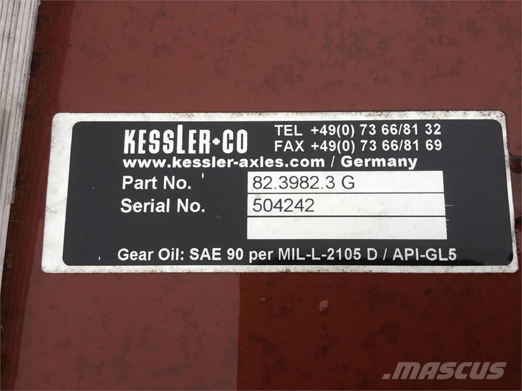 Kessler axle Sillad