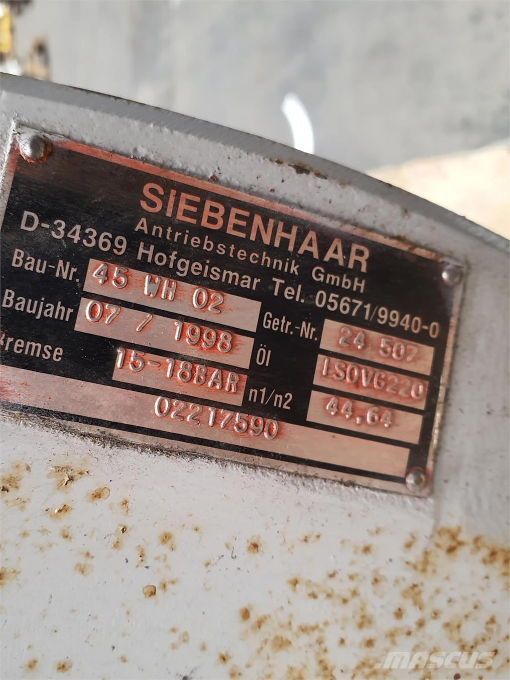 Krupp KMK 4060 winch Kraanade varuosad ja varustus