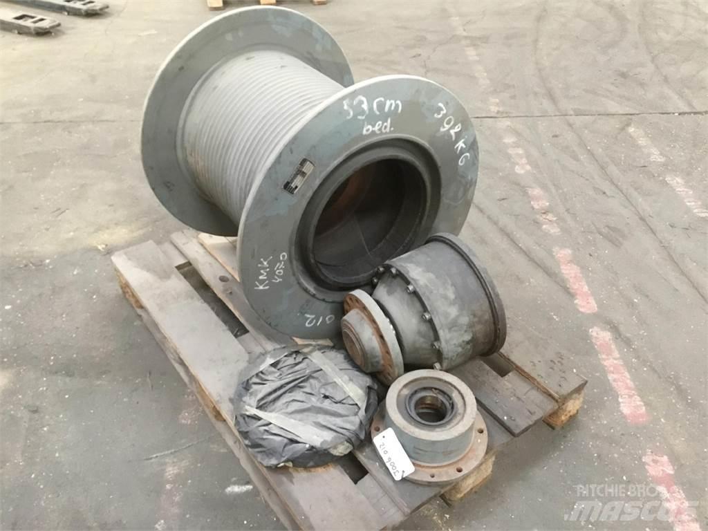Krupp KMK 4070 winch Kraanade varuosad ja varustus