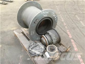 Krupp KMK 4070 winch Kraanade varuosad ja varustus