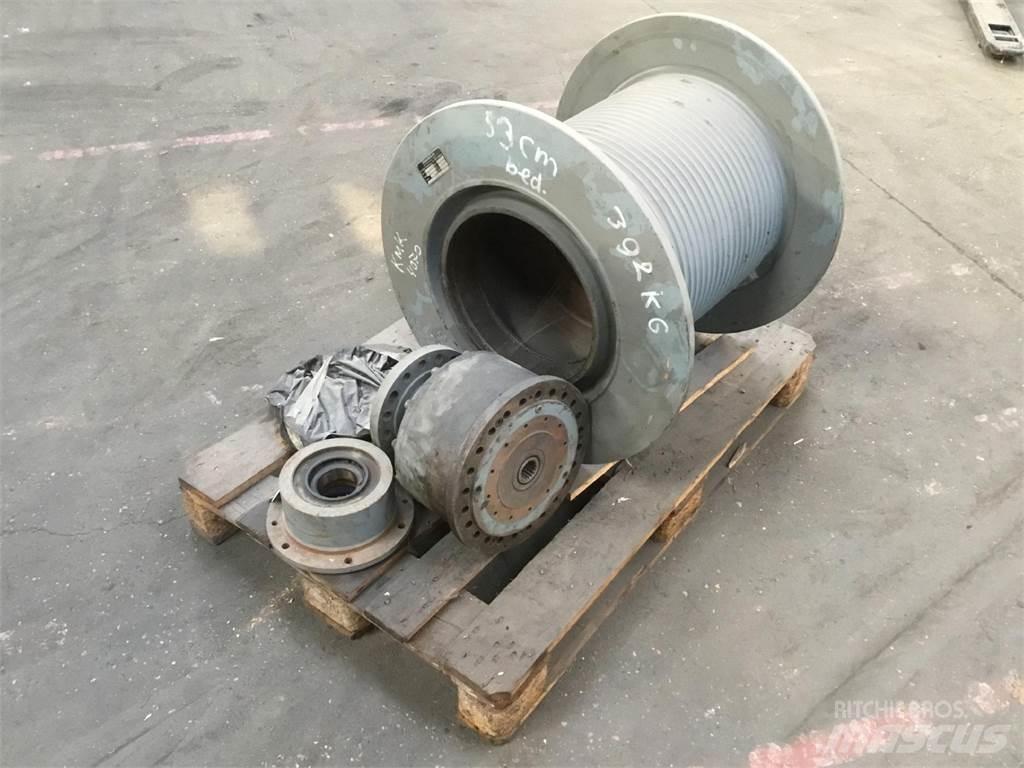 Krupp KMK 4070 winch Kraanade varuosad ja varustus