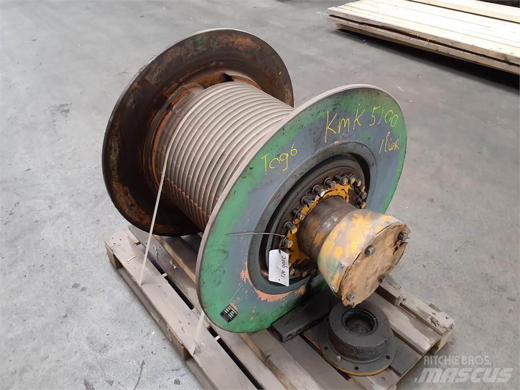 Krupp KMK 5100 winch Kraanade varuosad ja varustus