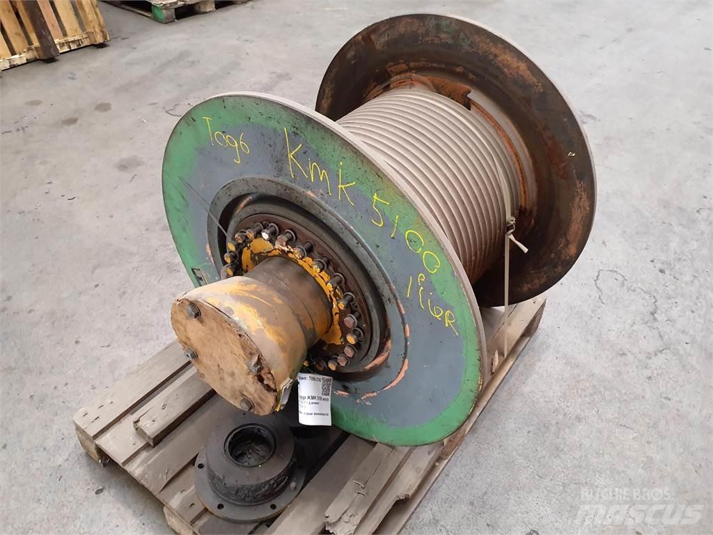 Krupp KMK 5100 winch Kraanade varuosad ja varustus