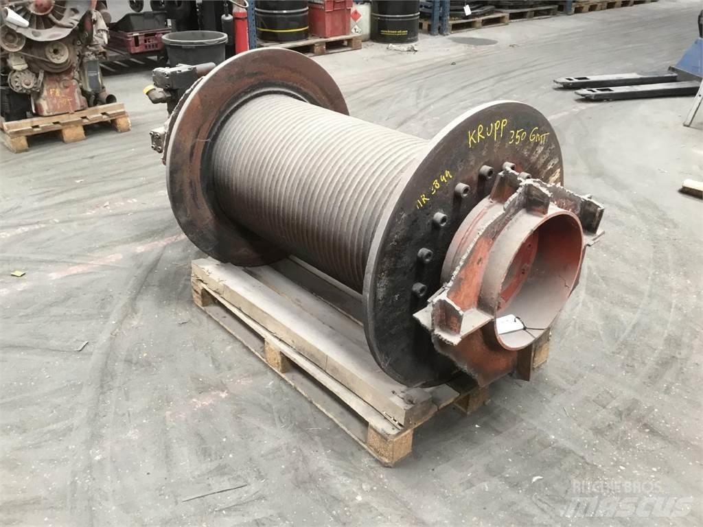 Krupp KMK 8350 winch Kraanade varuosad ja varustus