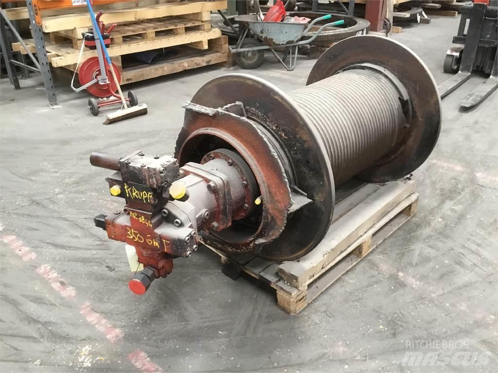 Krupp KMK 8350 winch Kraanade varuosad ja varustus