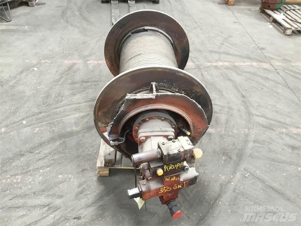 Krupp KMK 8350 winch Kraanade varuosad ja varustus