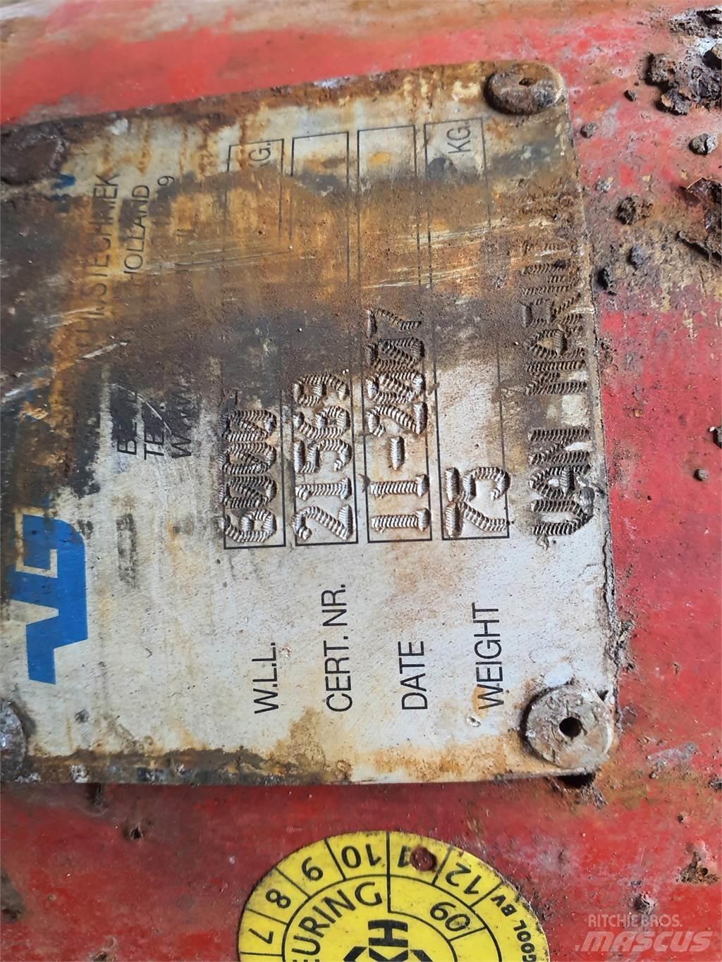 Liebherr Hookball 6T Kraanade varuosad ja varustus