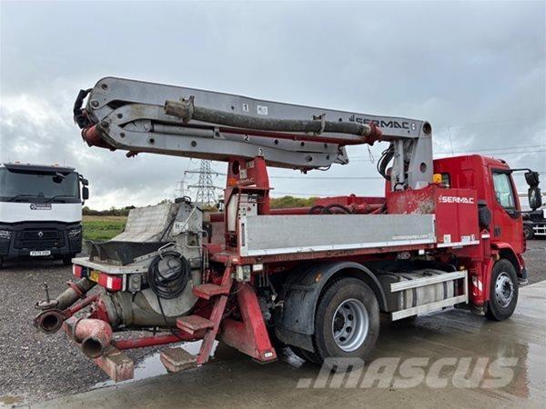 DAF / SERMAC 4ZR21 Betooni pumpautod