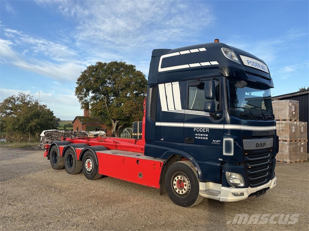 DAF XF 510 FAK 8X2 Konksliftveokid