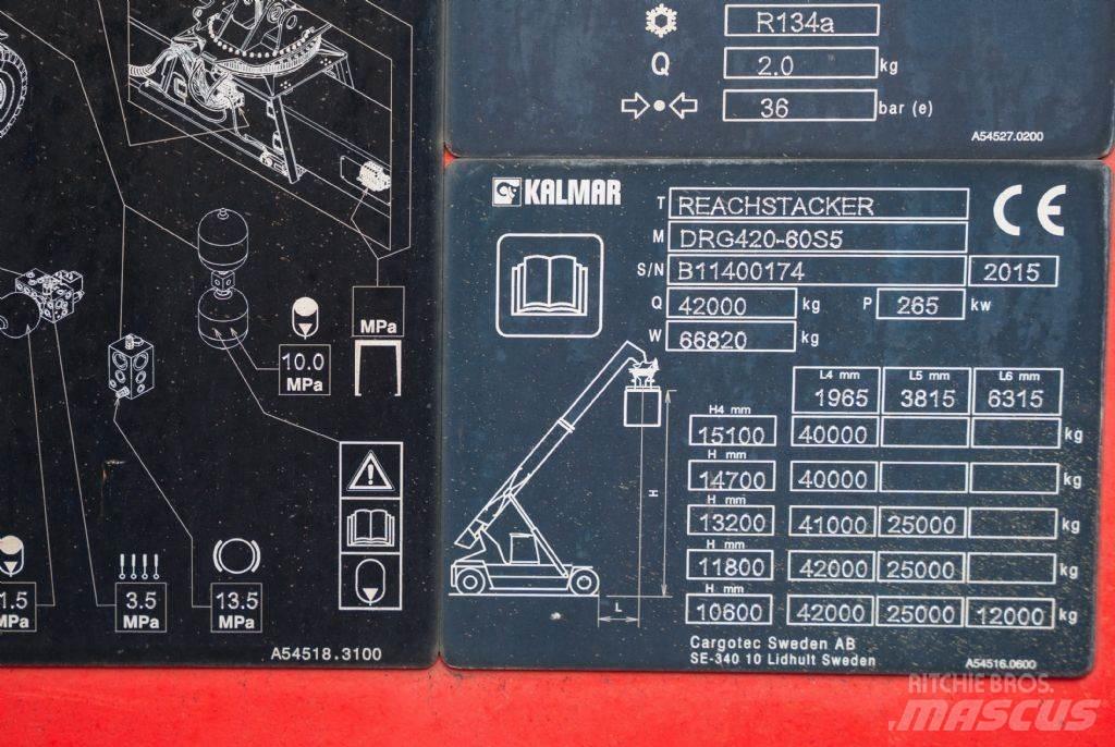 Kalmar DRG420-60S5 Konteineritõstukid