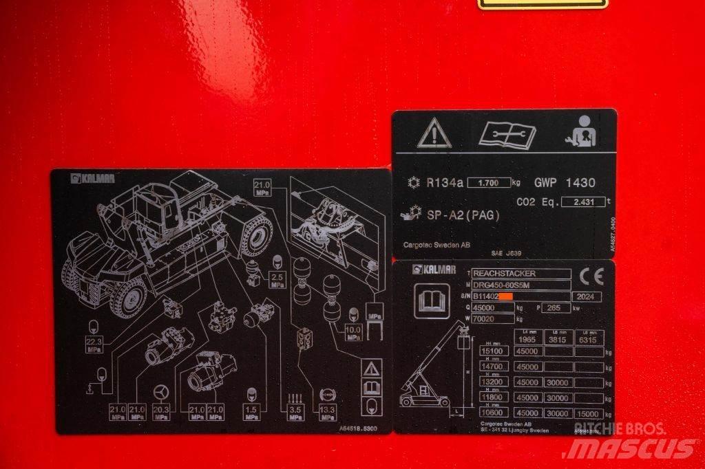 Kalmar DRG450-60S5M Konteineritõstukid