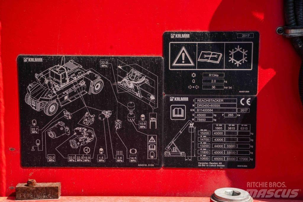 Kalmar DRG450-60S5X Konteineritõstukid