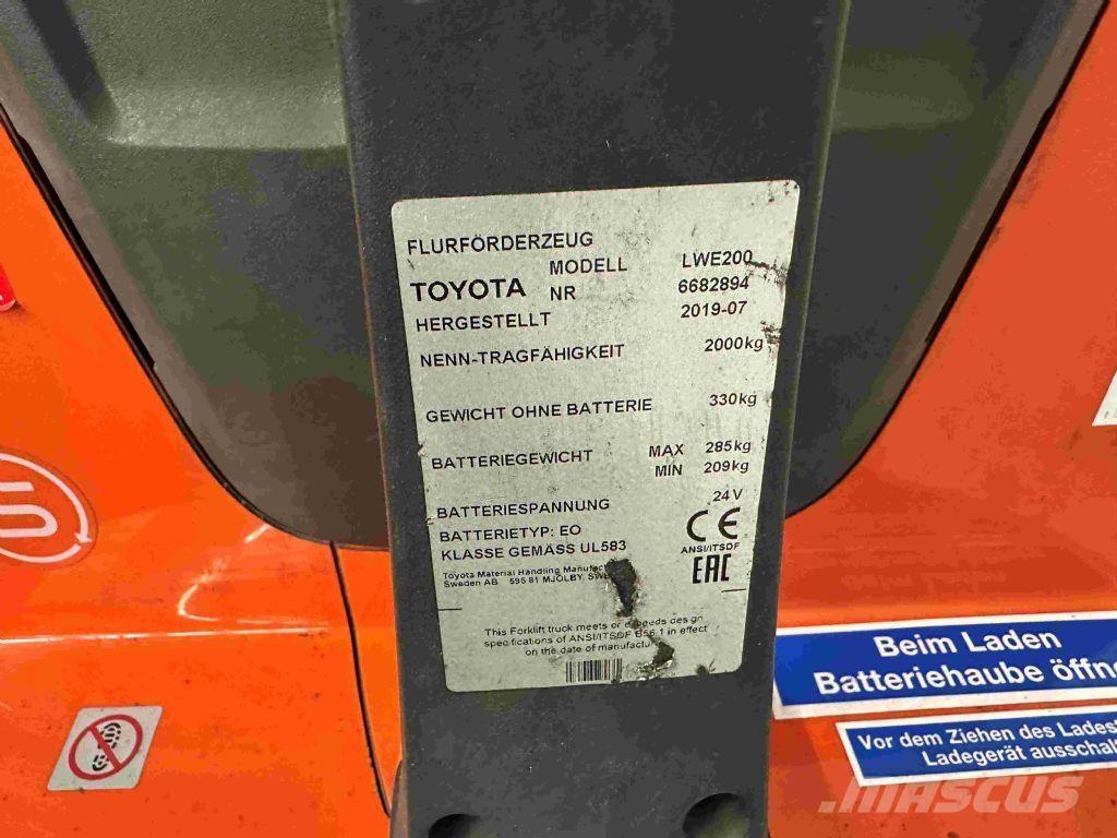Toyota LWE 200 Elektriline alusesiirdaja