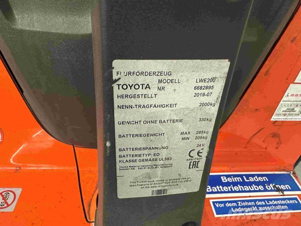 Toyota LWE 200 Elektriline alusesiirdaja