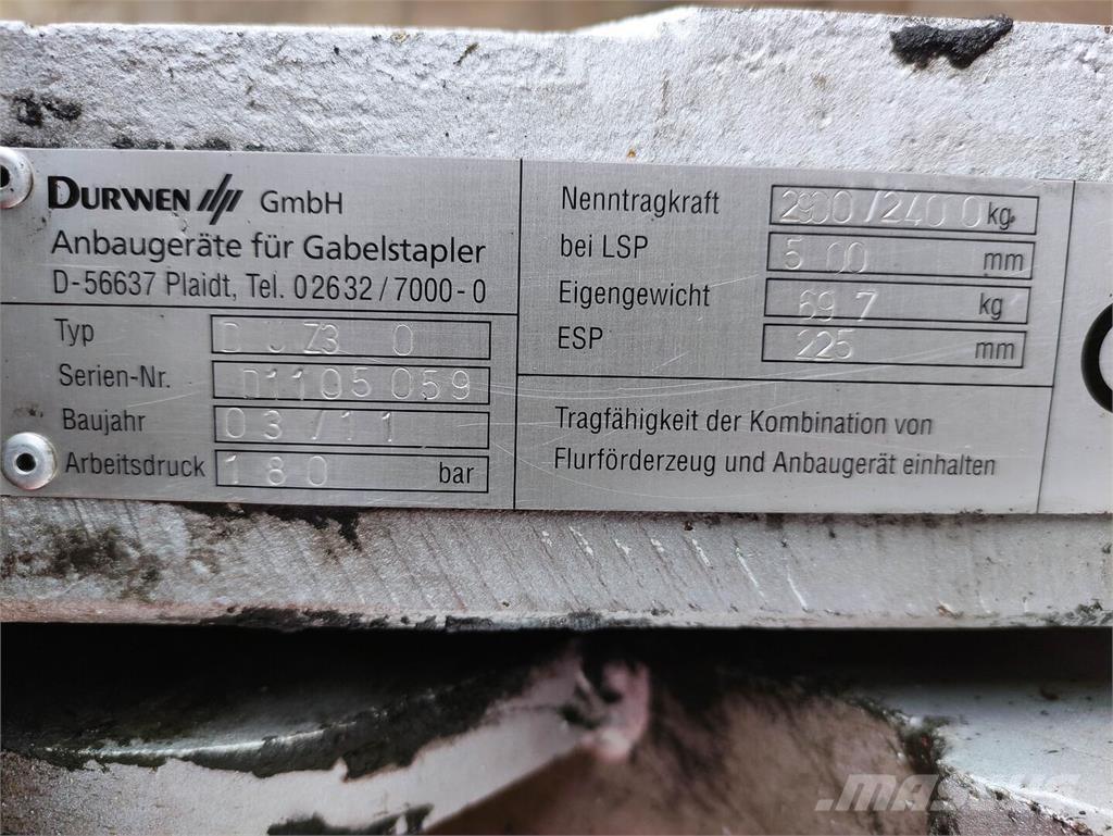 Durwen DU73 0 Tõstekahvlid