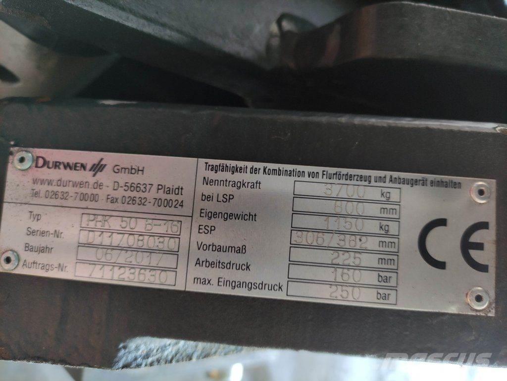 Durwen PRK50B-16 Muud