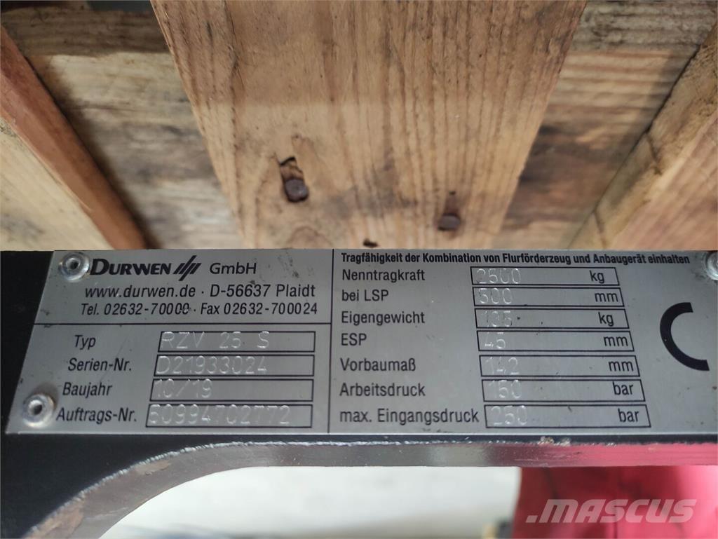 Durwen RZV 25 S Muud